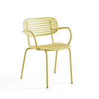 Tuinstoel Mom met Armleuning - Vanilla Yellow 83