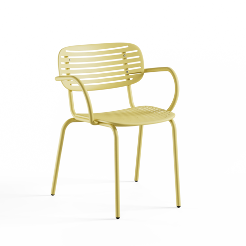 Emu Tuinstoel Mom met Armleuning - Vanilla Yellow 83