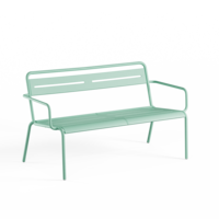 2-zits Bank Star met Armleuning - Spring Green 03