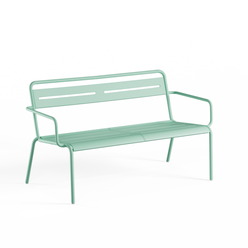 Emu 2-zits Bank Star met Armleuning - Spring Green 03