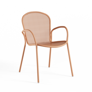 Emu Tuinstoel Ronda X met Armleuning  - Antique Pink 13