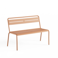 2-zits Eetbank Star - Antique Pink 13