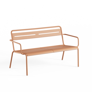 Emu 2-zits Bank Star met Armleuning - Antique Pink 13