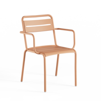 Tuinstoel Star met Armleuningen - Antique Pink 13