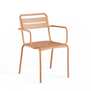 Emu Tuinstoel Star met Armleuningen - Antique Pink 13