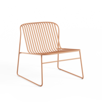 Loungestoel Riviera - Antique Pink 13