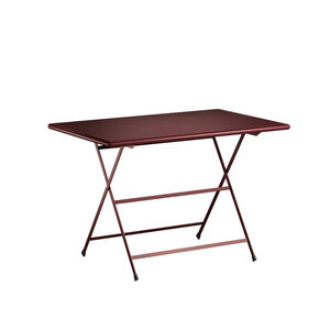 Emu Tuintafel Arc en Ciel 70 x 110 - Intense Red 46