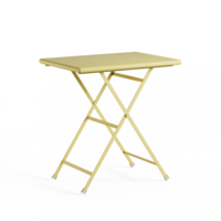 Tuintafel Arc en Ciel 70 x 50 - Vanilla Yellow 83