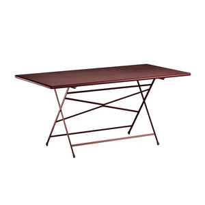 Emu Tuintafel Arc en Ciel 80 x 160 - Intense Red 46