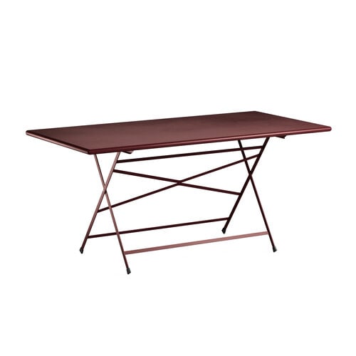 Emu Tuintafel Arc en Ciel 80 x 160 - Intense Red 46