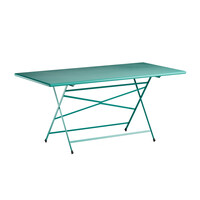 Tuintafel Arc en Ciel 80 x 160 - Ocean Green 88