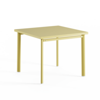Tuintafel Star 90 x 90 - Vanilla Yellow 83