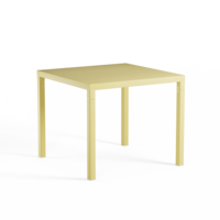 Tuintafel Nova 90 x 90 - Vanilla Yellow 83