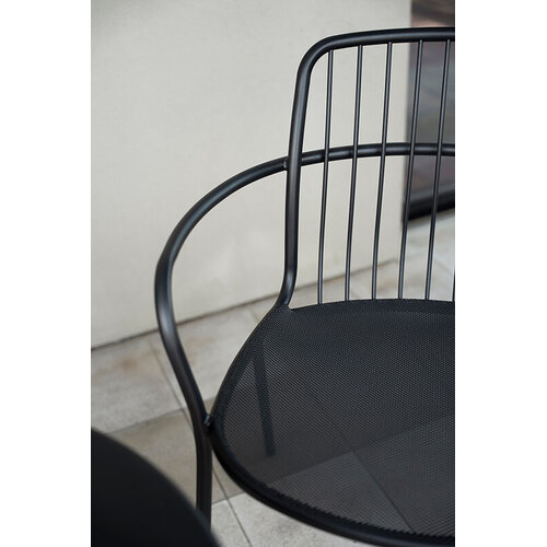 Emu Tuinstoel Alisea met Armleuning - Black 24