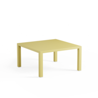 Salontafel  Round 80 x 80 -  Vanilla Yellow 83