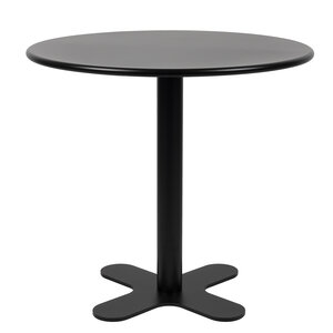 Dutchbone Bistrotafel  Sanjay Ø80 - Black