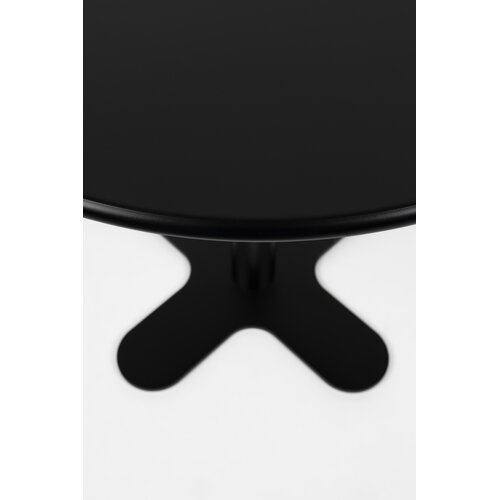 Dutchbone Bistrotafel  Sanjay Ø80 - Black