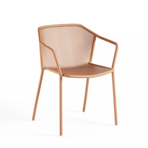 Emu Tuinstoel Darwin met Armleuning - Antique Pink 13 Emu Tuinstoel Darwin met Armleuning - Antique Pink 13