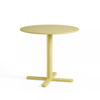 Bistrotafel Darwin Ø80 - Darwin  Vanilla Yellow 83