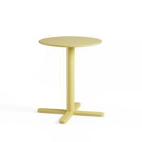 Bistrotafel Darwin Ø60 - Vanilla Yellow 83