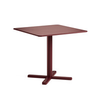 Tuintafel Darwin 80 x 80 - Intense Red 46