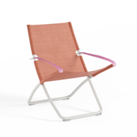 Tuinstoel Snooze - White 23/Pomegranate 300/78