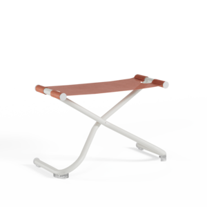 Emu Voetenbankje Snooze - White 23/Pomegranate 300/78