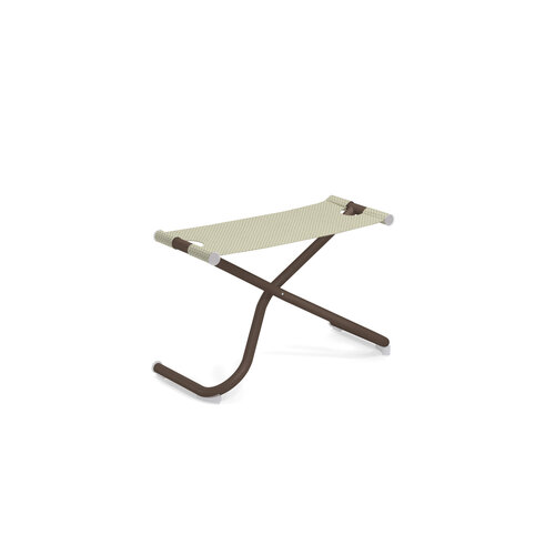 Emu Voetenbankje Snooze - Indian Brown 41/Beige 300/45