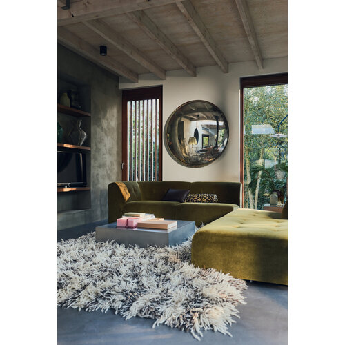 HKliving Vloerkleed Shaggy - Checkers - 200 x 300 cm