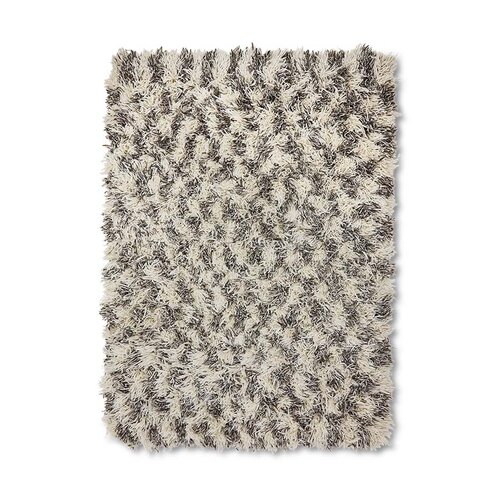 HKliving Vloerkleed Shaggy - Checkers - 200 x 300 cm