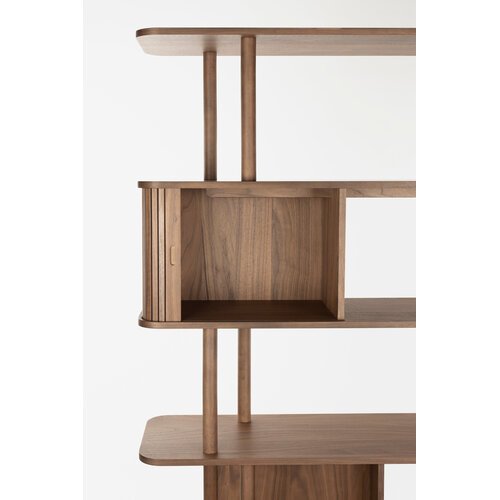 Zuiver Boekenkast Barbier - Walnut