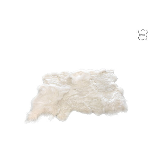 Vloerkleed Schaap - Wit - 205 x 143 cm