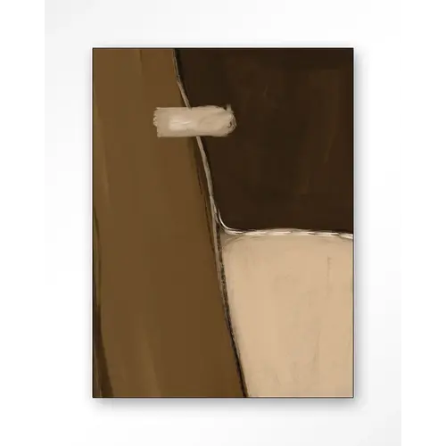Framed Artwork Chocolate - 110 x 145 cm