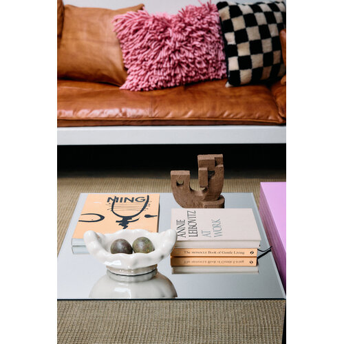 HKliving Salontafel Mirror Block - Clear 60 x 60 cm