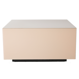 HKliving Salontafel Mirror Block - Nude 60 x 60 cm