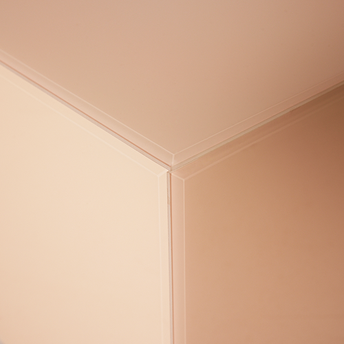 HKliving Salontafel Mirror Block - Nude 60 x 60 cm