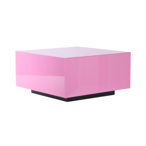 HKliving Salontafel Mirror Block - Pink 60 x 60 cm