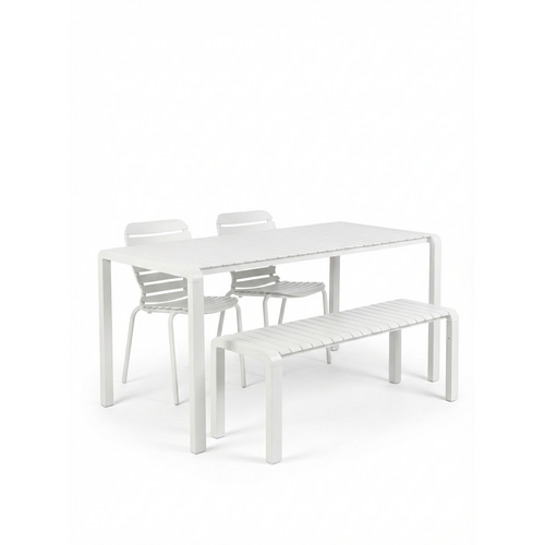 Zuiver Tuinset Vondel - Clay (Tafel, 2 Stoelen & Bank)