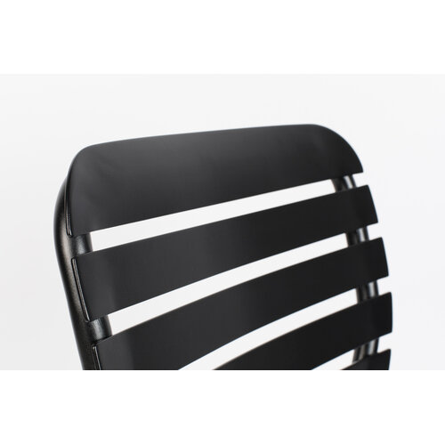 Zuiver Tuinset Vondel - Black (Tafel, 2 Stoelen & Bank)