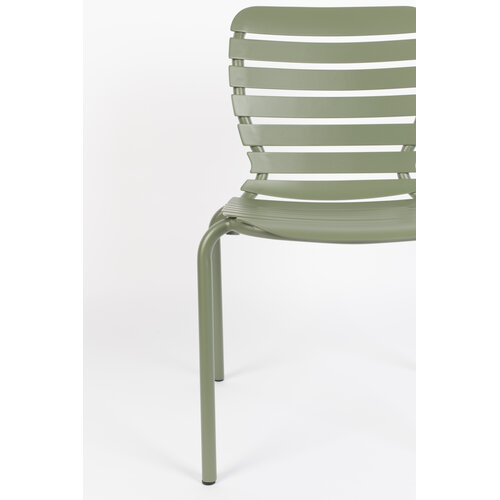 Zuiver Tuinset Vondel - Green (Tafel, 2 Stoelen & Bank)