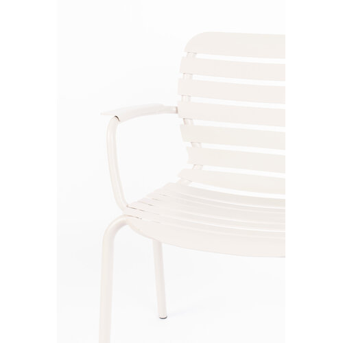 Zuiver Tuinset Vondel - Clay (Tafel & 4 Armstoelen)