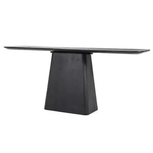 Toonzaalmodel Console Aron 180 x 40 cm - zwart