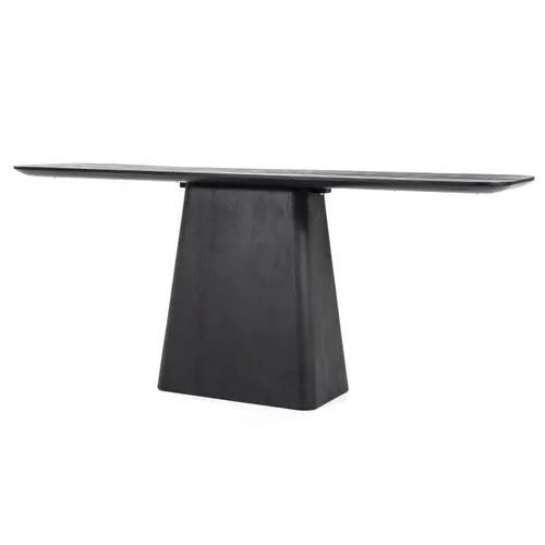 Toonzaalmodel Console Aron 180 x 40 cm - zwart