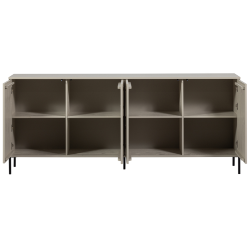 Woood Dressoir New Gravure - Dust 200 cm