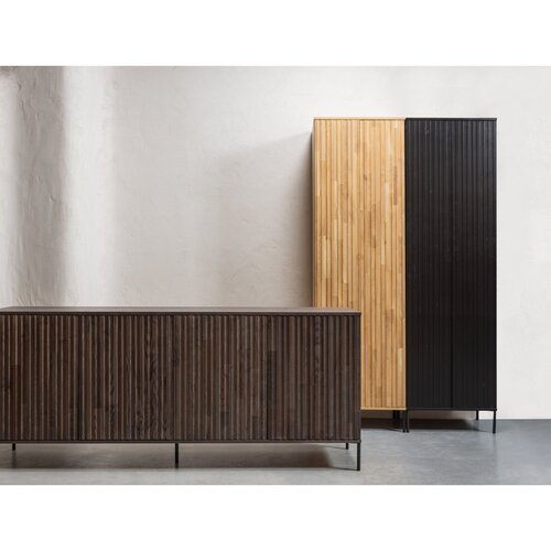 Woood Dressoir New Gravure - Espresso 200 cm