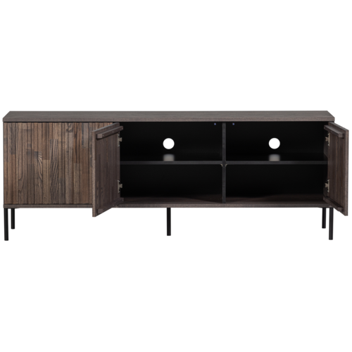 Woood TV-Meubel New Gravure -  Espresso 150 cm
