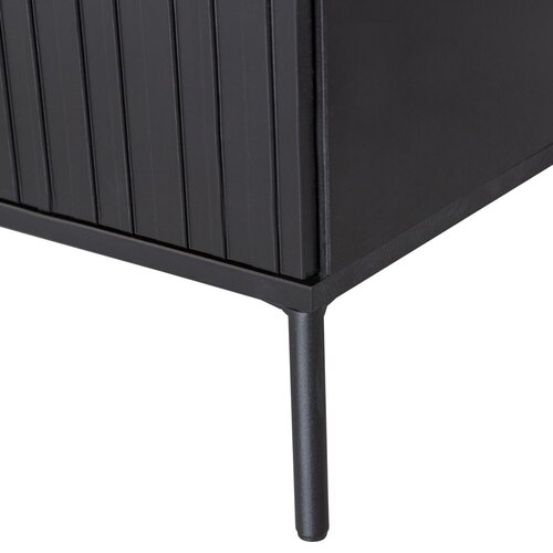 Woood TV-Meubel New Gravure - Zwart 100 cm