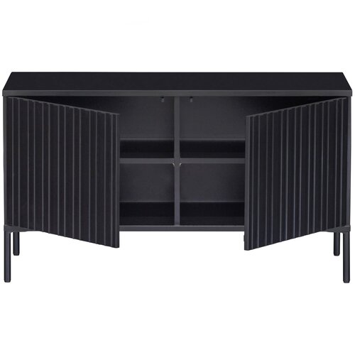 Woood TV-Meubel New Gravure - Zwart 100 cm