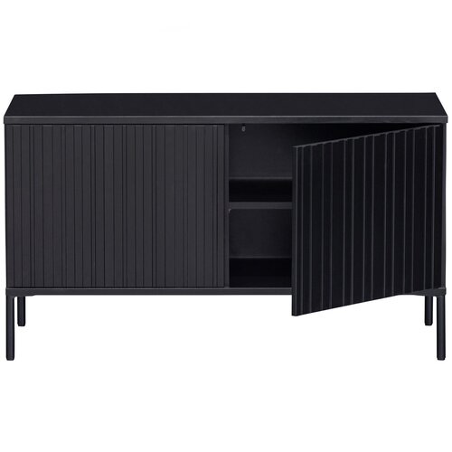 Woood TV-Meubel New Gravure - Zwart 100 cm