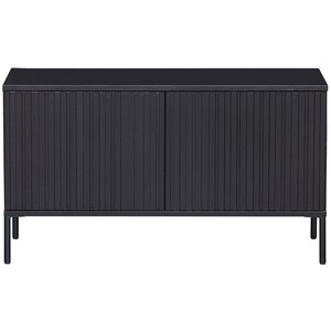 Woood TV-Meubel New Gravure - Zwart 100 cm Woood TV-Meubel New Gravure - Zwart 100 cm